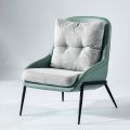 Simple Designer Single Sofa Chair Green Leisure