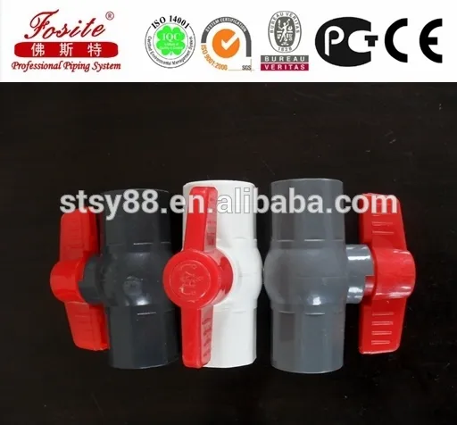High quality Compact PVC Ball Valve, PVC Valve