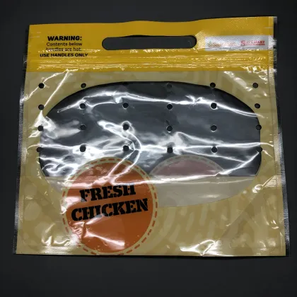 BOPP CPP Plastic Free Customized Chicken Pouch Roasted Chicken Bag Maquina Roast Chicken Packaging Bags