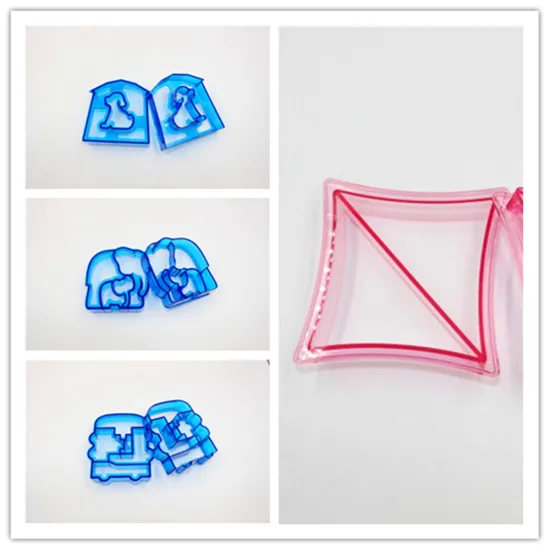 plastic school lunch animal shape 3D toast bread sandwich crust cutter mold mould