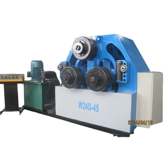W24S-30 Hydraulic 3 Rolls Angle Steel Profile Bending Roll Machine
