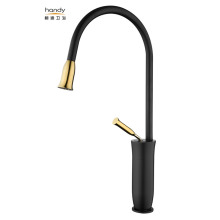 Single Lever Brass Deck Mounted Kitchen Faucet