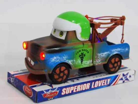 FRICTION CARS W/LIGHT&CELL