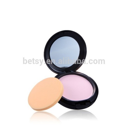 single color blush with puff