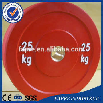Crossfit weightlifting olympic bumper plate weight plate