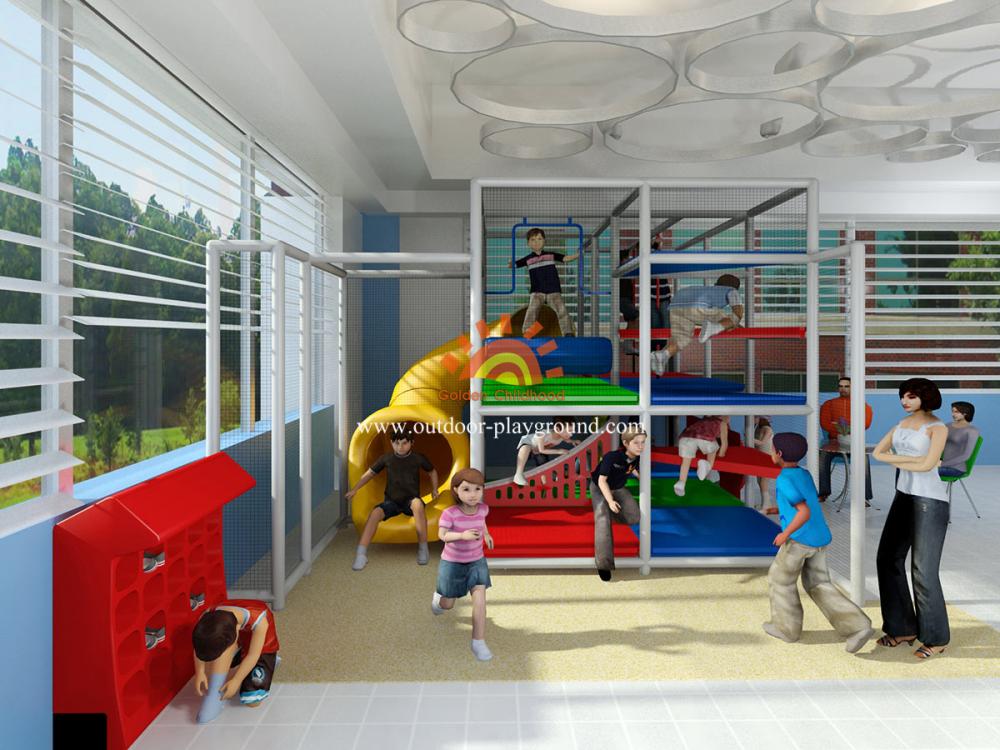 Commercial Small Kids Play Structure Indoor Playground