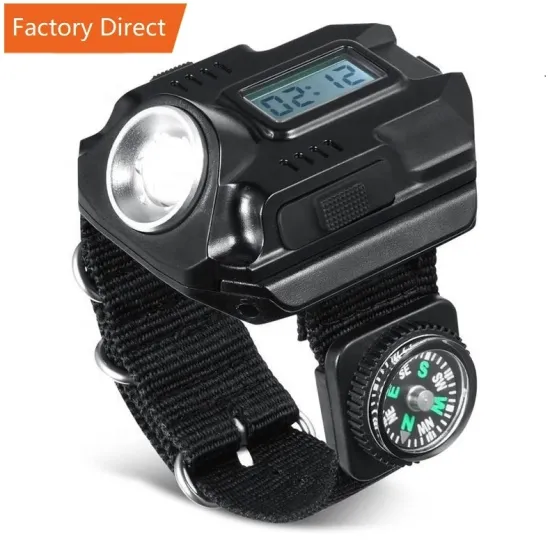 Rechargeable LED Torchlight for Hunting and Camping