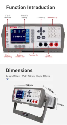AT517 DC Resistance Meter Testing Instruments