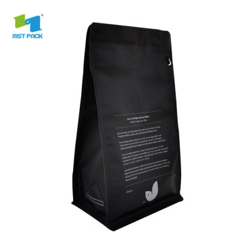 32 oz matte black sealable stand up pouches