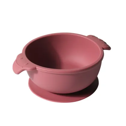 Duck Tongue Suction Bowl for Kids Silicone Feeding