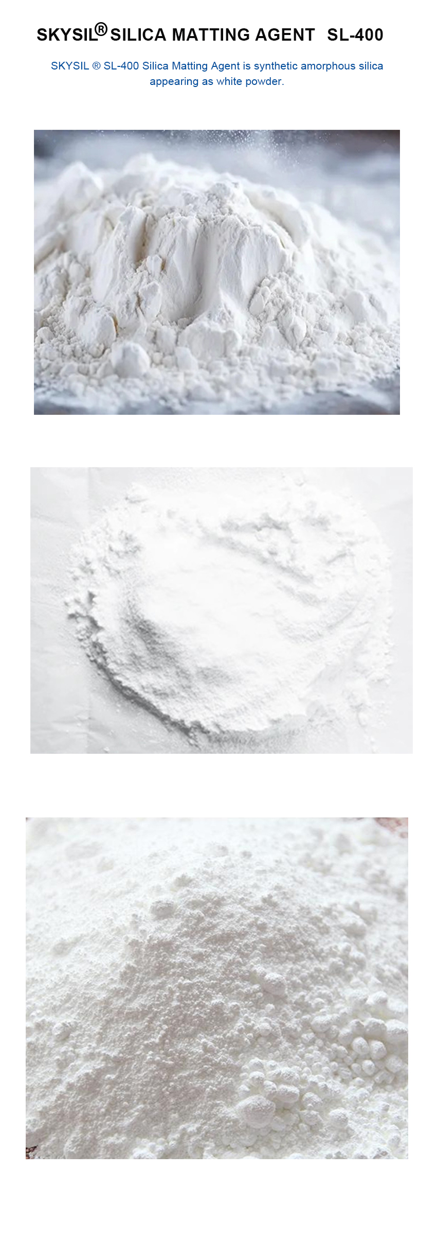 QUANXU SILICA DIOXIDE POWDER (SL-400) M3