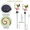 Solar Powered Lighted Butterfly Garden Stakes Decor