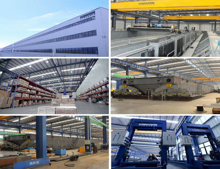 17.5+17.5t Load Semi-Gantry Crane