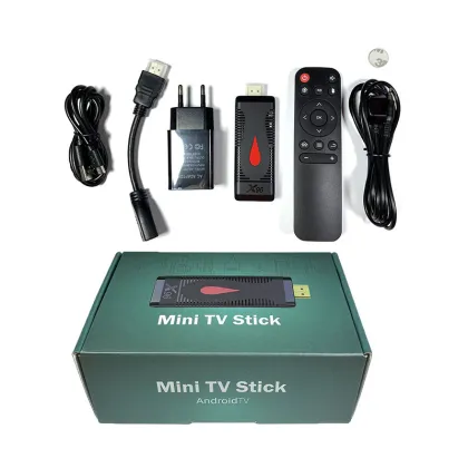 Best Mini TV Stick: X96 S400 Allwinner H313 Quad Core Android 10 4K Fire USB Stick TV