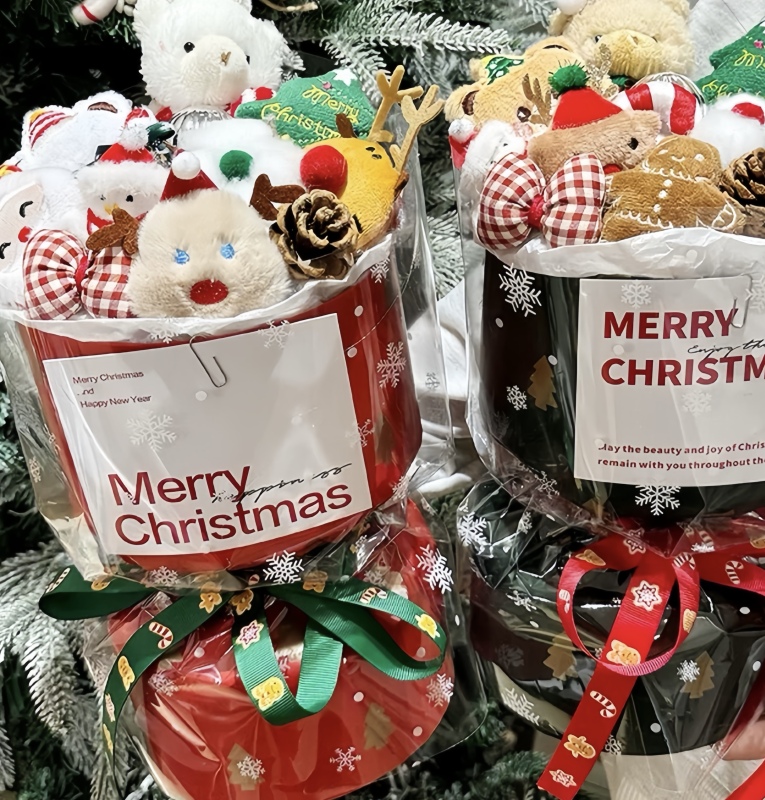 CSCC 2025 New Christmas Gift Bouquet Decorations