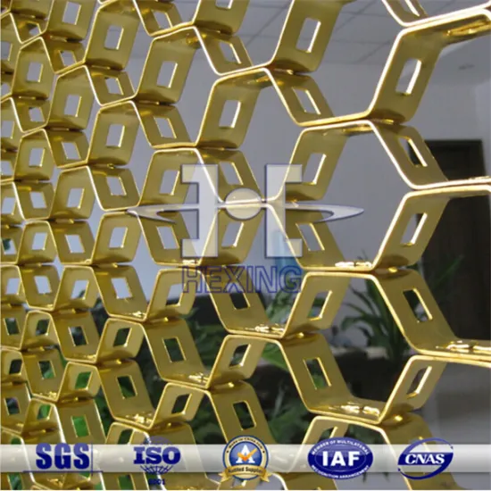 Power Coated Steel Hexsteel Mesh