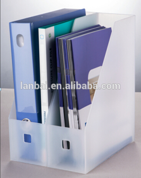 2015 Hot sales PP document and magazine holder desk organizer set