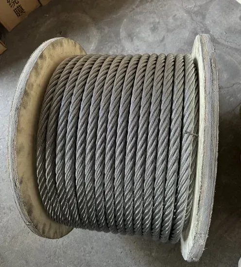 Stainless Steel Wire Rope 7x19 - 24mm Diameter