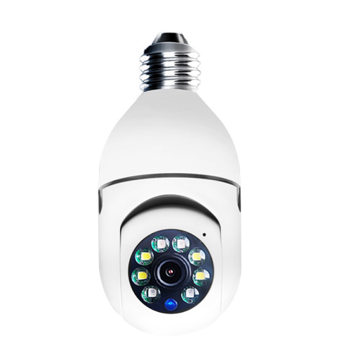 Câmera de lâmpada de vigilância 360 wifi