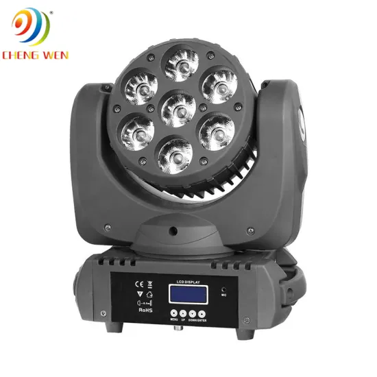 Bee Eye Beam 7pcs*10w RGBW 4-in-1 Moving Head