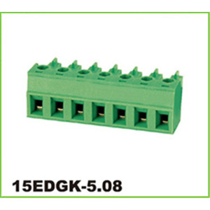 5.08mm 5 핀 고품질 플러그 가능 터미널 블록