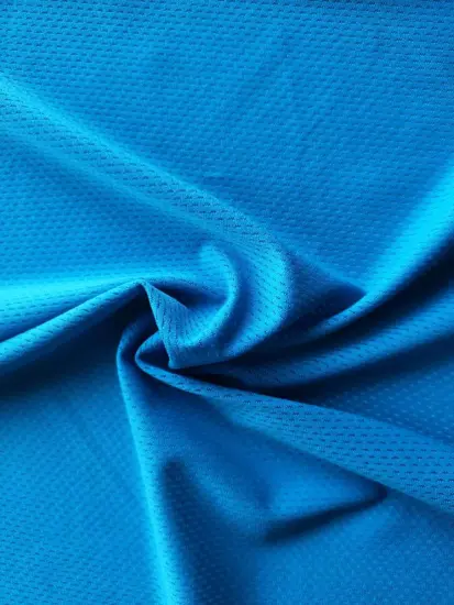 Poly Span Jacquard Pique