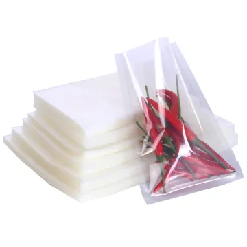 Transparent food grade vacuum sealer bag for food