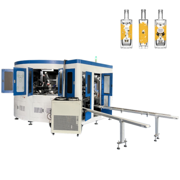Macchina da stampa automatica in bottiglia in vetro 3-8 colori per vino birre latte stampante