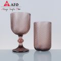 Borong Twill Weave Weave Wine Glass Goblet Cup