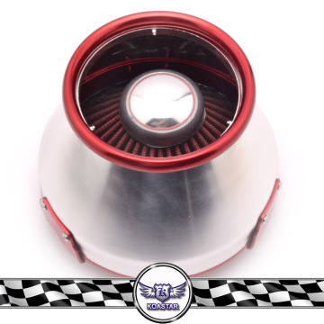 76mm Auto air filter come with 89mm 100mm ,Sonic Power air filter for car
