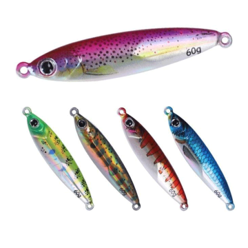 Tungsten Jigbait: 30g to 80g Sinking Trolling Fishing Lure