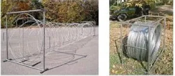 Mobile Razor Wire Security Barrier