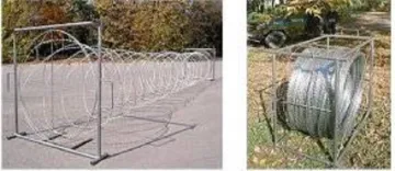 Mobile Razor Wire Security Barrier