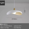 White Shell Modern Kitchen Island Pendant Lighting