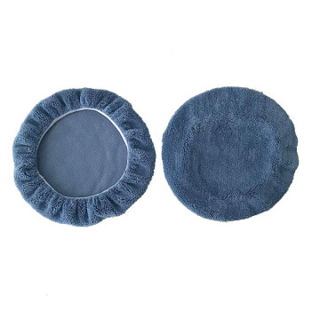 Soft Microfiber Coral Fleece Car Polisher Pad Set - Scratch-Free Buffing & Waxing Bonnets