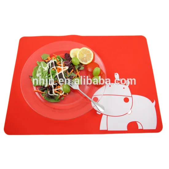 heat resistant silicone placemat/silicone mat