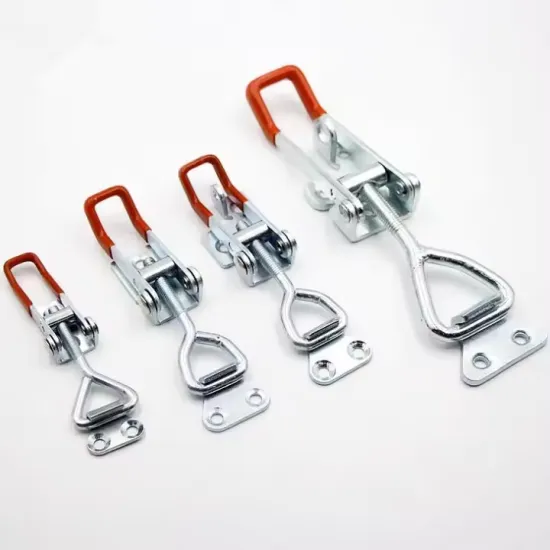 Zinc Plated Latch Type Toggle Clamp Lock for Furniture Drawers and Toolboxes