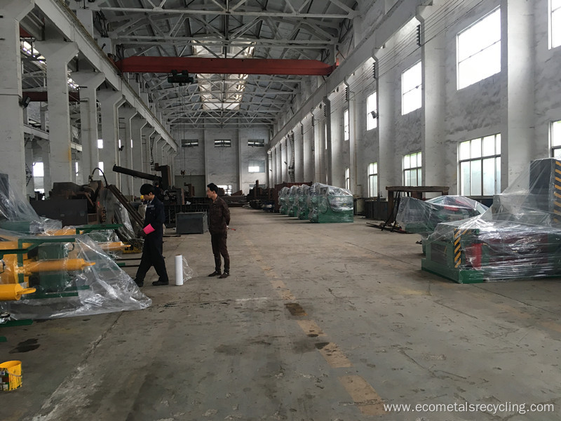 630ton Press Force Metal Scrap Block Making Machine