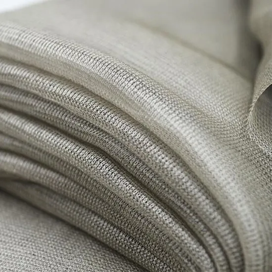 Best Selling 100% Shielding HF+LF Faraday EMF Shielding Anti-Radiation EMI Silver Fiber Fabric for Sleeping Canopy