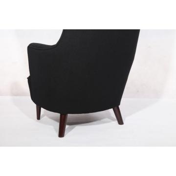 Scaune de salon Wingback din țesătură