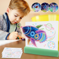 Suron Children Magic 3D Drawing Board With Lights