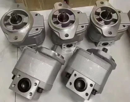 Alternative gear pump for Komatsu dump truck series