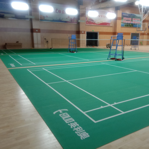 ENLIO PVC Badmintonboden mit BWF