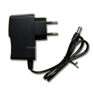 Power Adapter with Euro Plug DC 12V Adaptor 1.0A 12W (PS12-12)