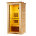 Sauna de madera de sauna infrarroja lejana