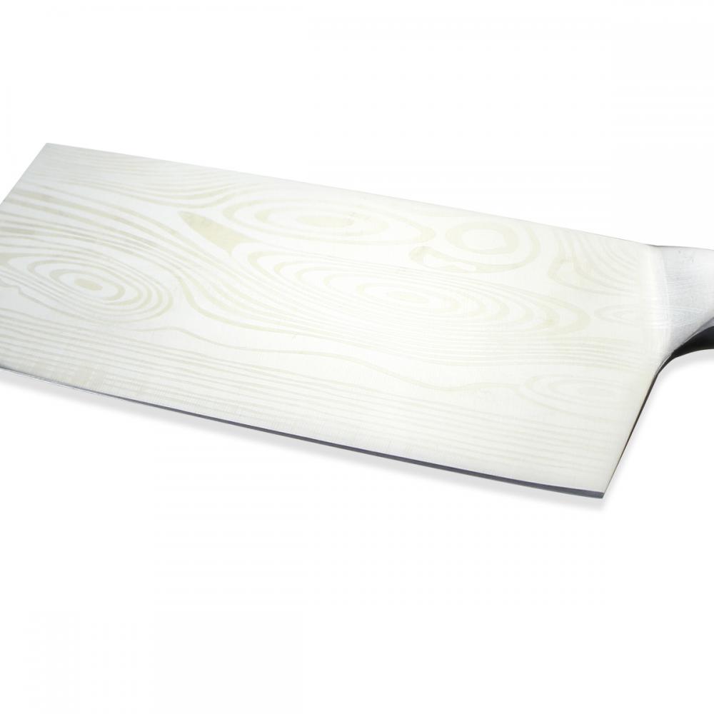 Carbon Steel Pakka Wood Chinese Cleaver Chopping Knife