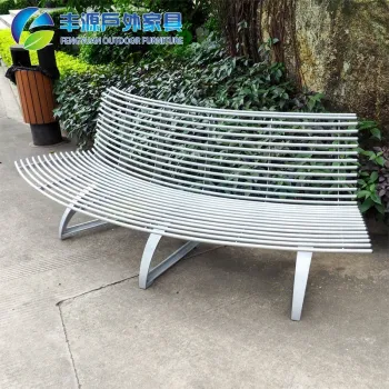 Durable Stainless Steel Customized Metal Furniture for Gardens and Parks