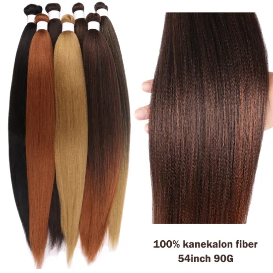 crochet braid hair Free samples xuchang 26" 4 pack ombre braid bulks pre stretched braiding hair