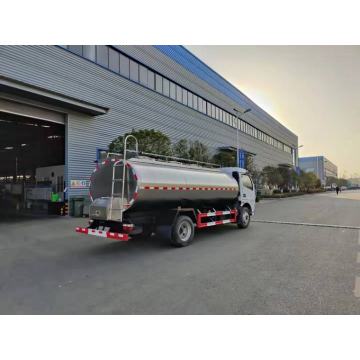 Dongfeng 4x2 small fresh milk tank truck