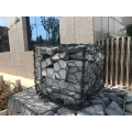 Materassi di gabion saldati verdi PVC rivestito di gabion